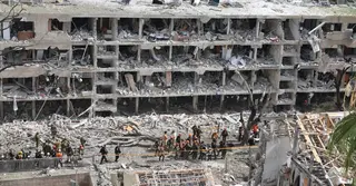 ইসরাইলের এসব ভবন ভূমিকম্প-সুনামির আঘাতে নয়, মিসাইলে ধ্বংসস্তূপ